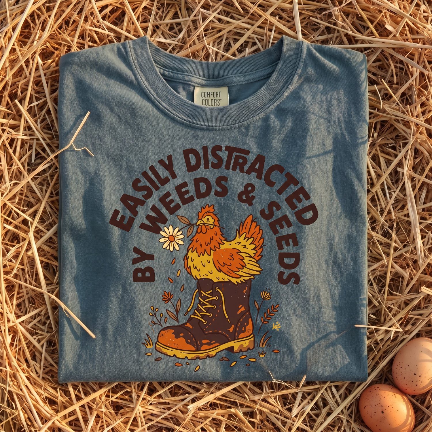 Easily Distracted By Weeds T-shirt