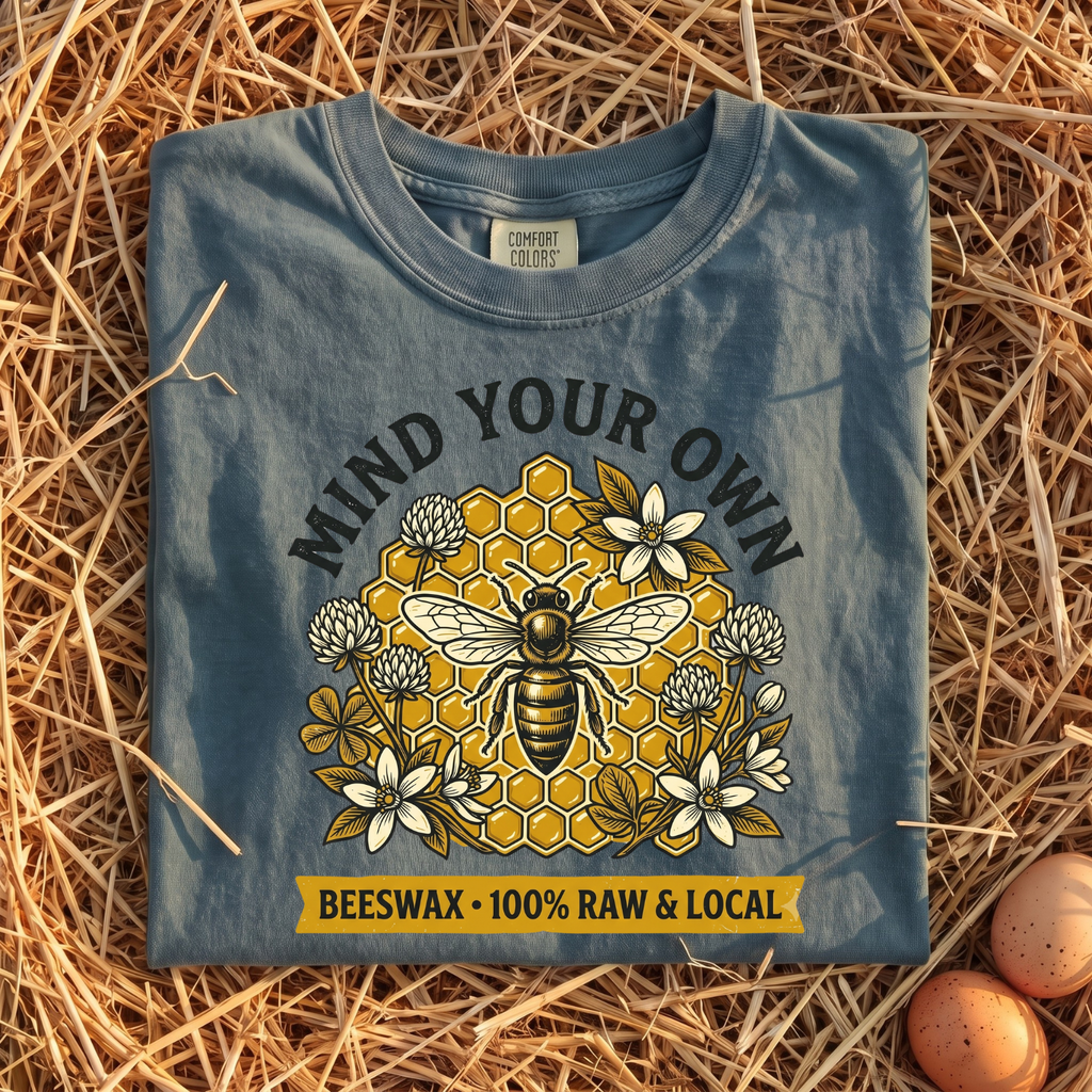 Beeswax 100% Raw & Local T-shirt