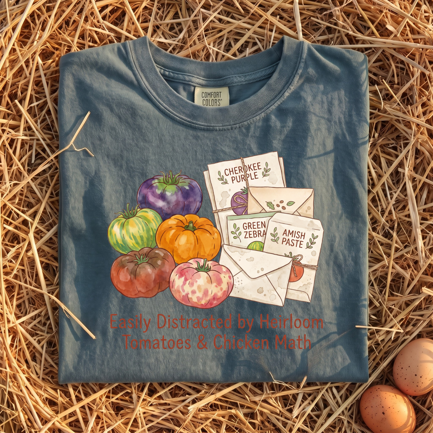 Tomatoes & Chicken Math T-shirt