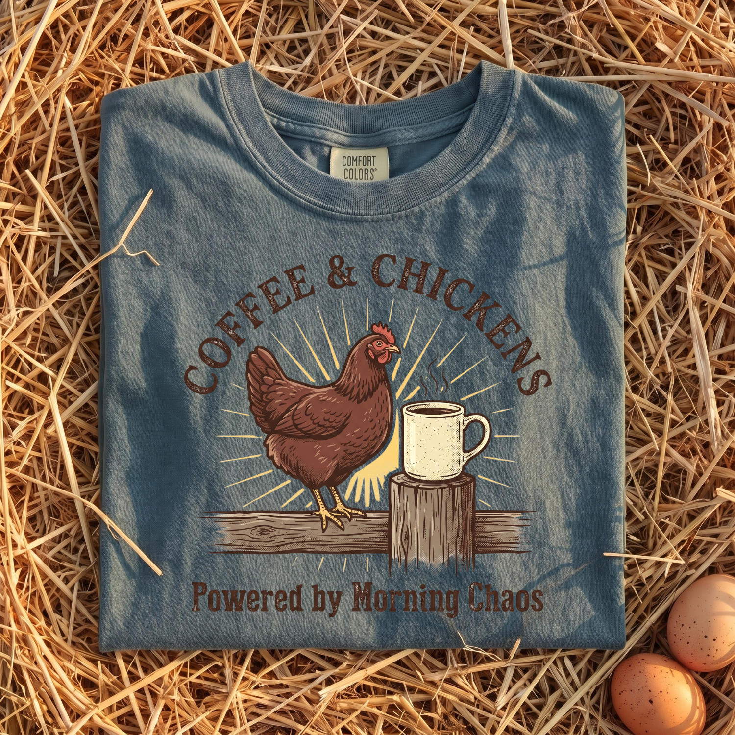 Coffee & Chickens T-shirt