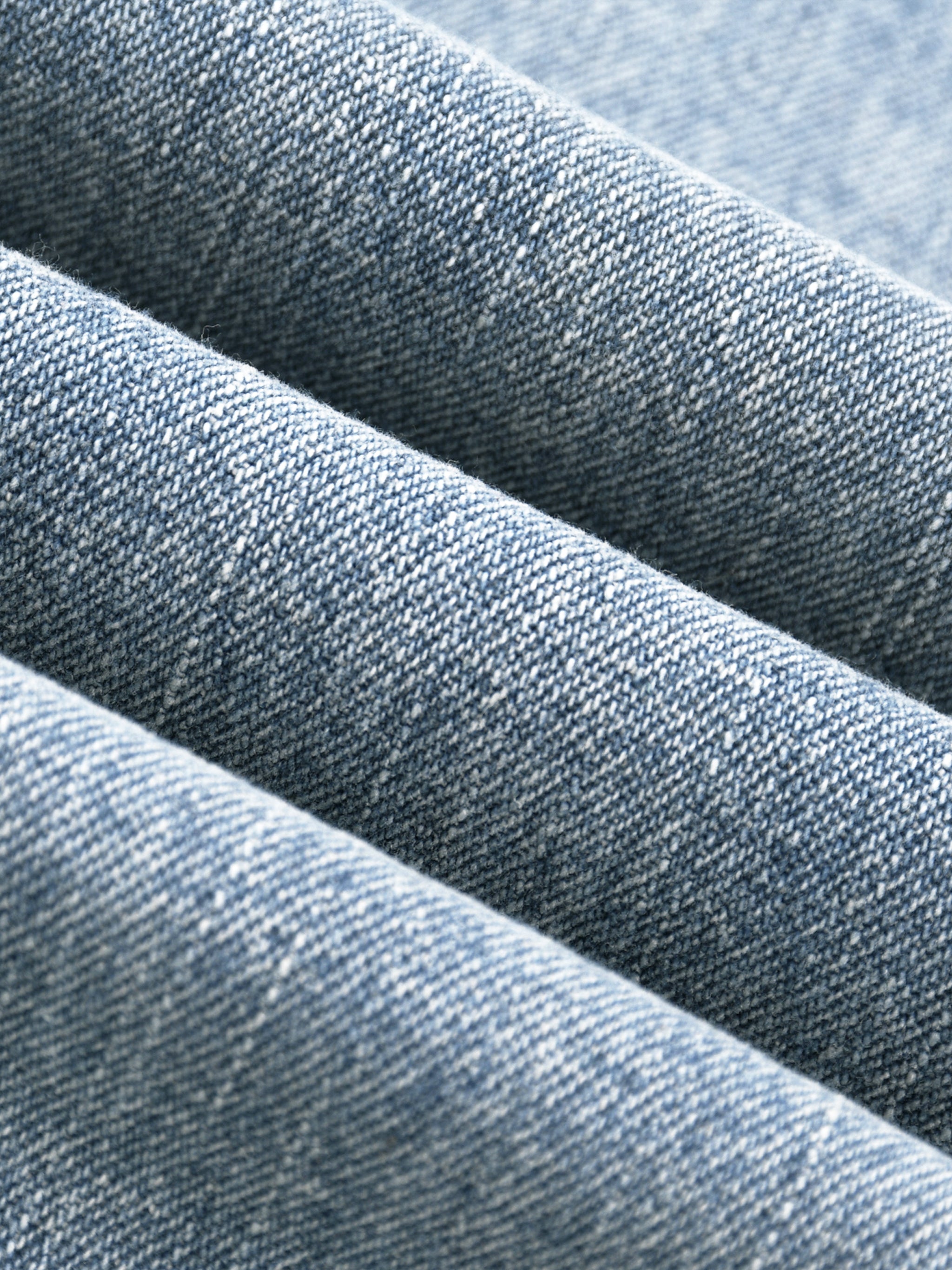 Unisex Vintage Wash Straight Leg Jeans