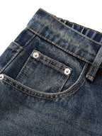 Men's Vintage Wash Denim Jeans