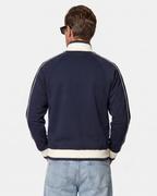 Color Block Raglan Sleeve Zip Track Jacket