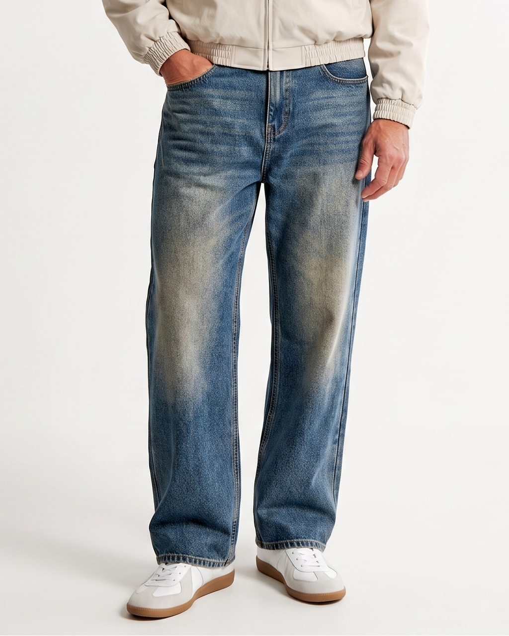 Stand Collar Bomber Jacket