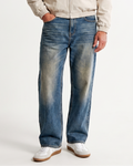 Men's Vintage Wash Denim Jeans