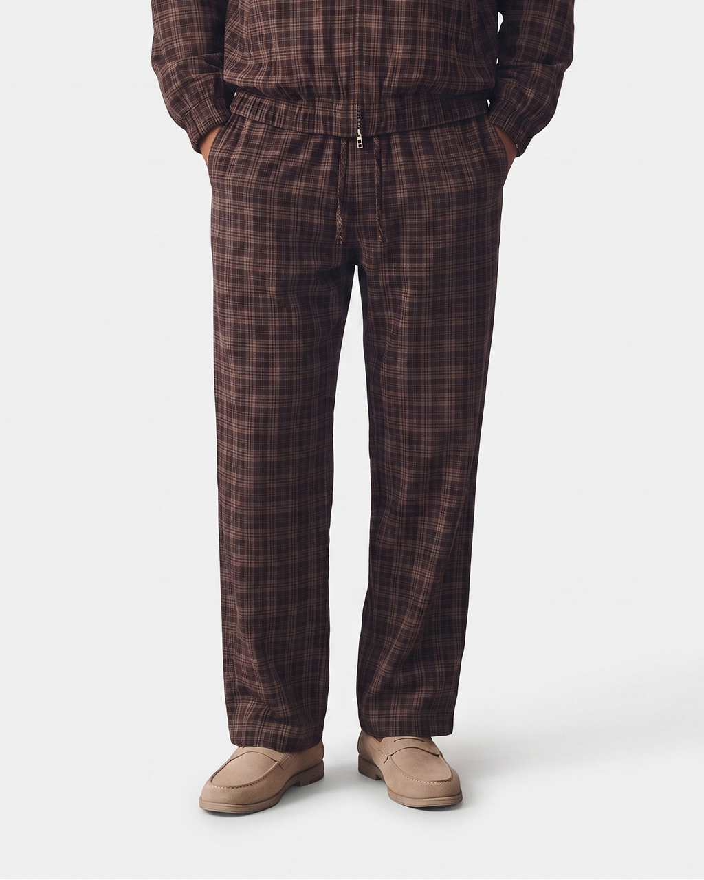 Unisex Plaid Wide Leg Pants – New Shepherds
