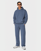 Unisex Vintage Wash Boxy Fleece Hoodie