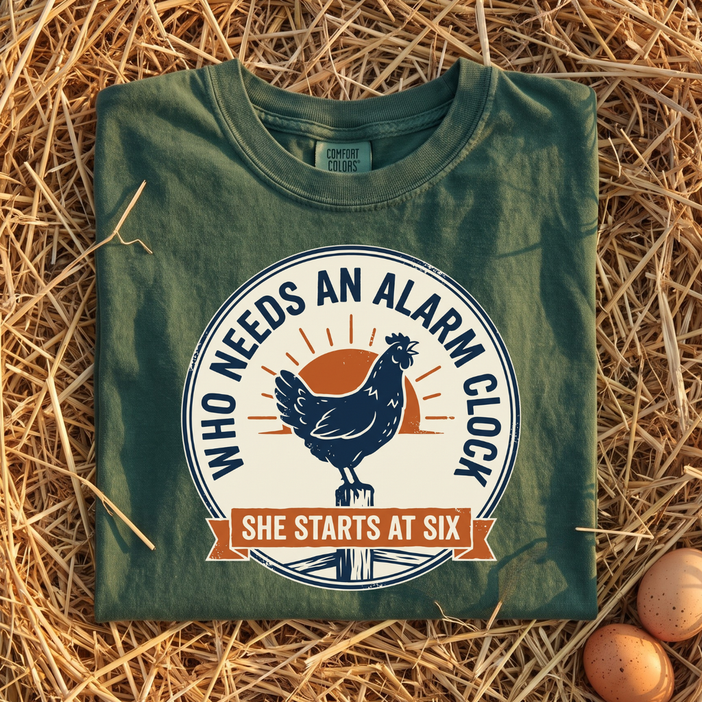 Who Needs An Alarm Clock T-Shirt