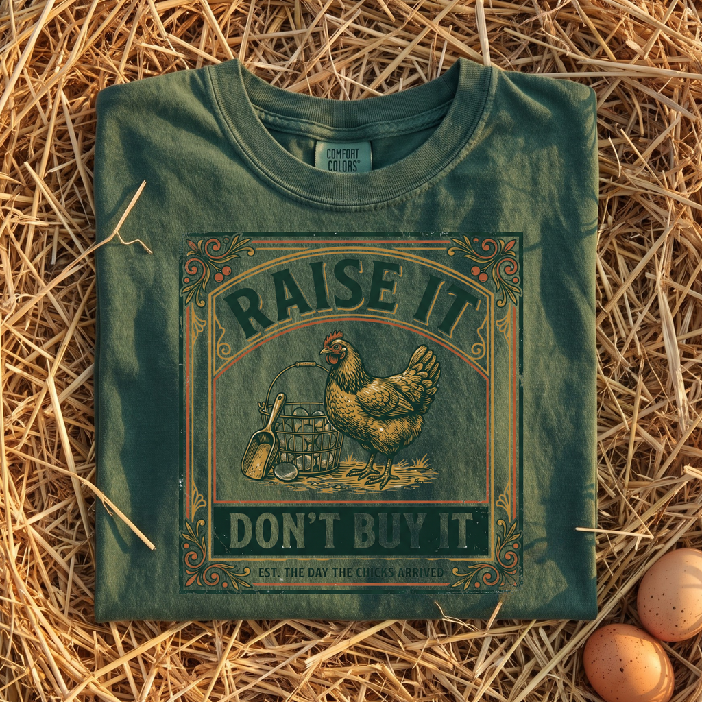 Raise It Don't Buy It T-Shirt