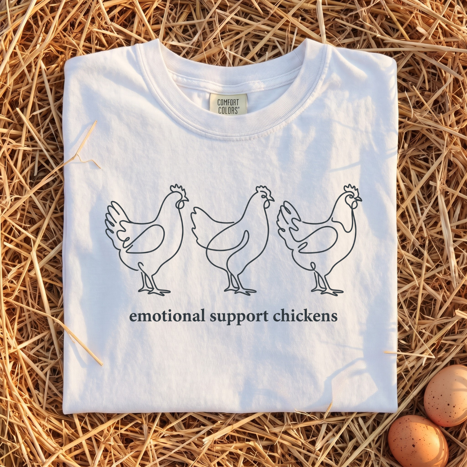 Emotional Support Chickens T-Shirt