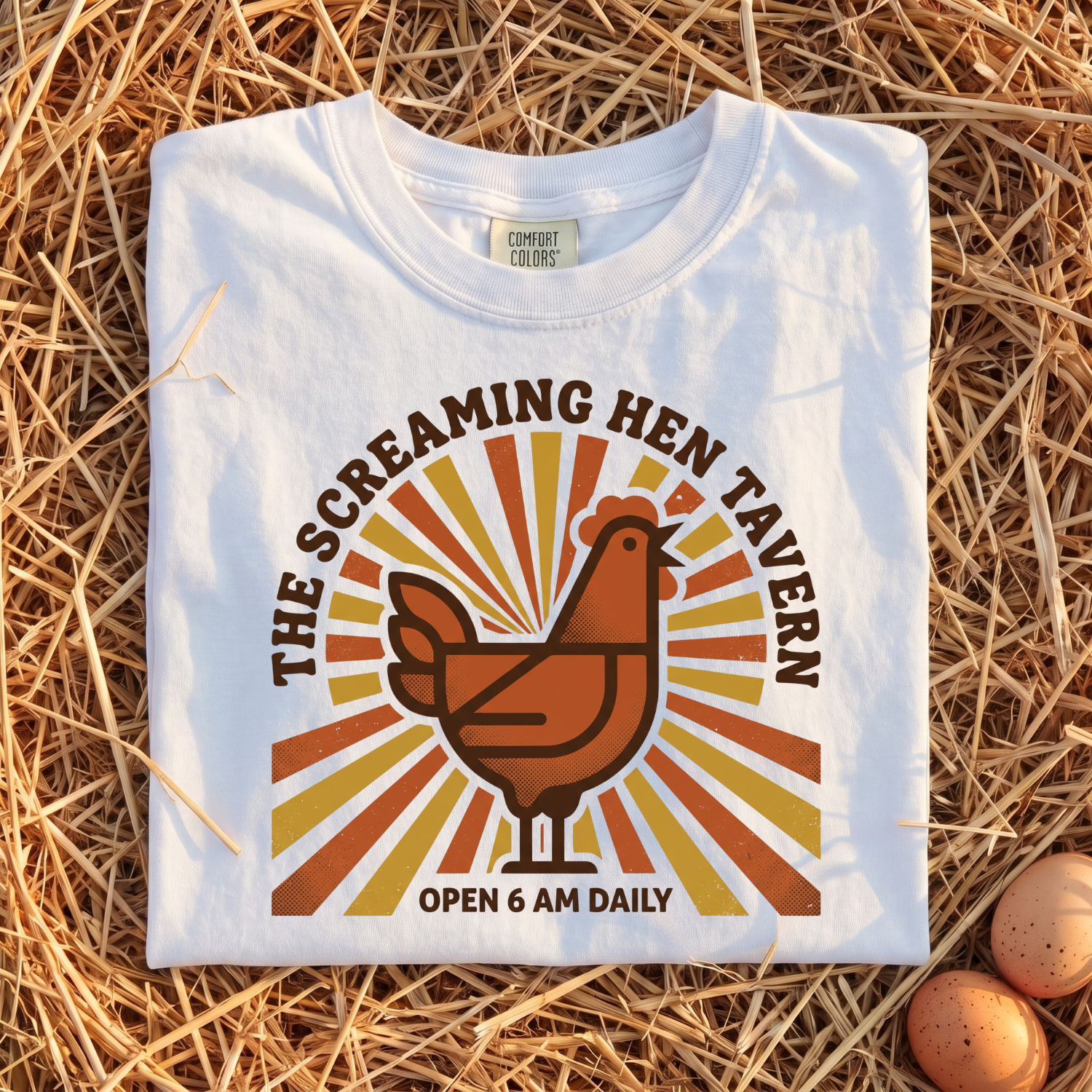 The Screaming Hen Tavern T-Shirt V2 T-Shirt