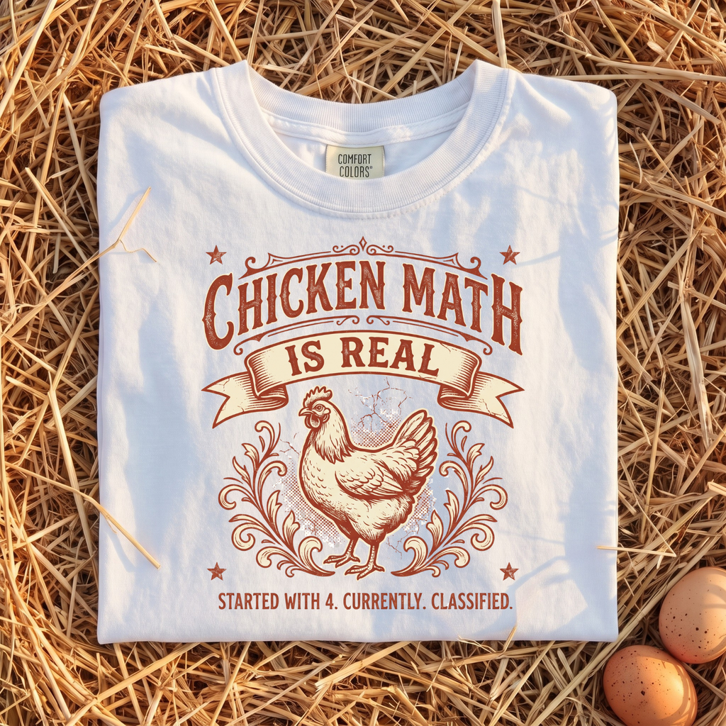 Chicken Math Is Real T-Shirt