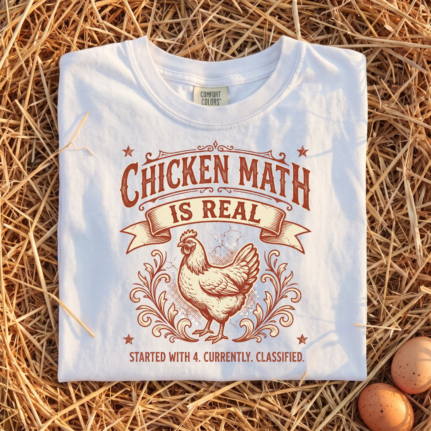 Chicken Math Is Real T-Shirt