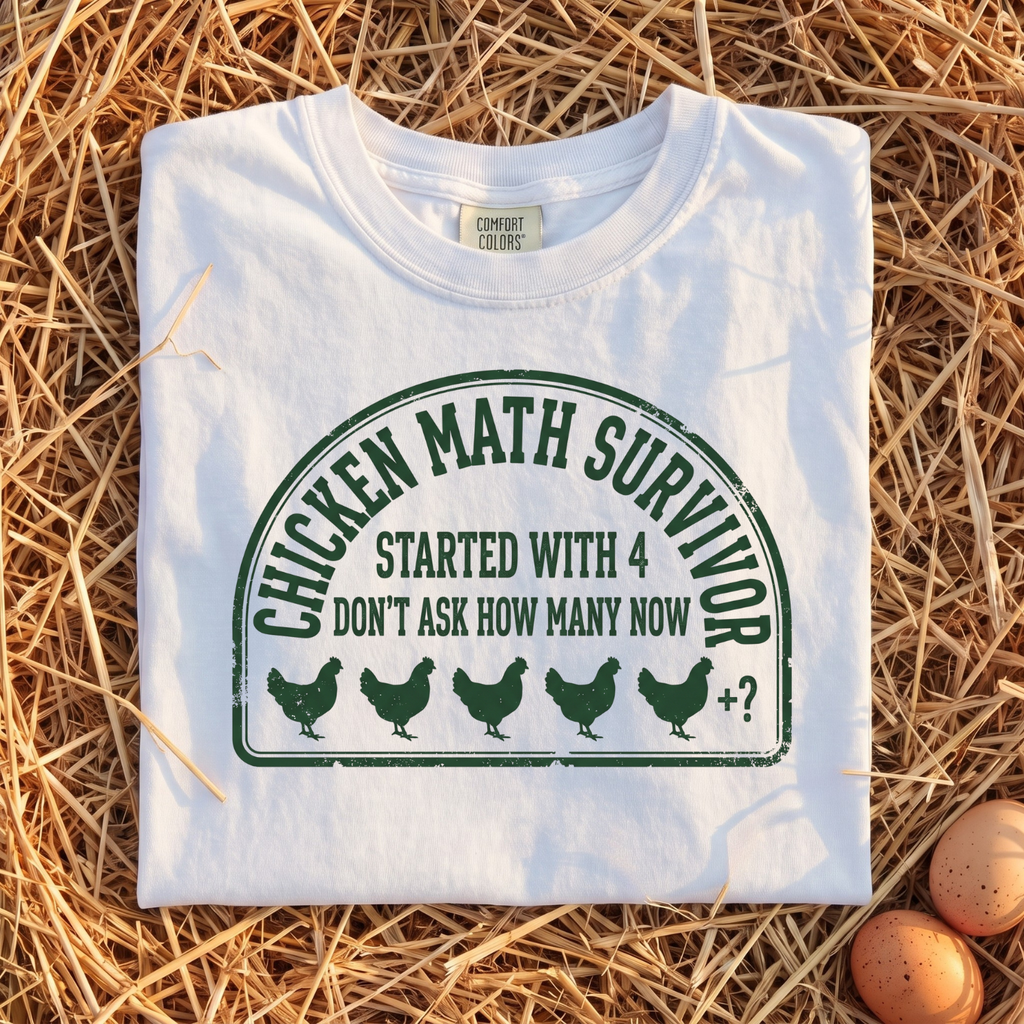 Chicken Math Survivor T-Shirt