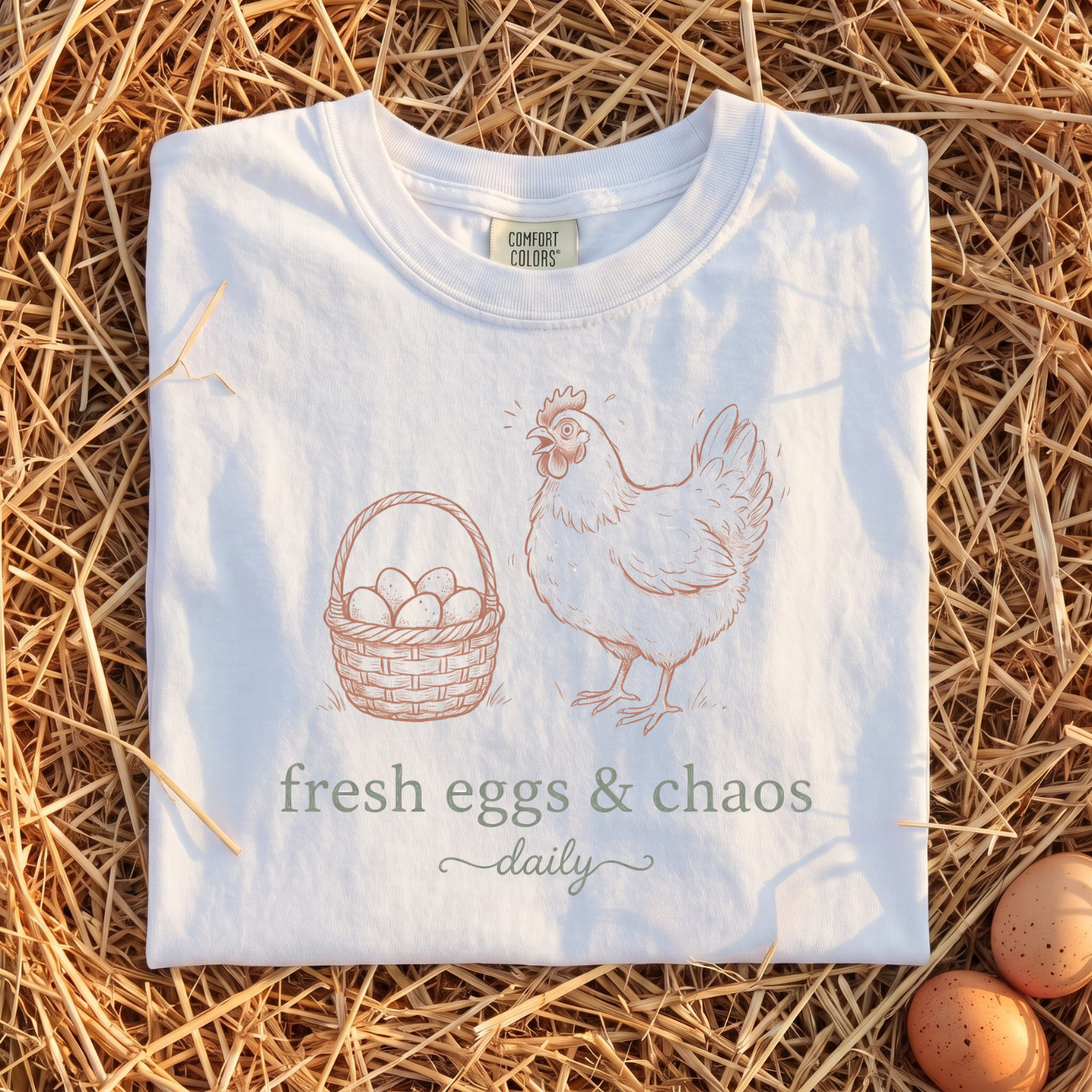 Fresh Eggs & Chaos T-Shirt