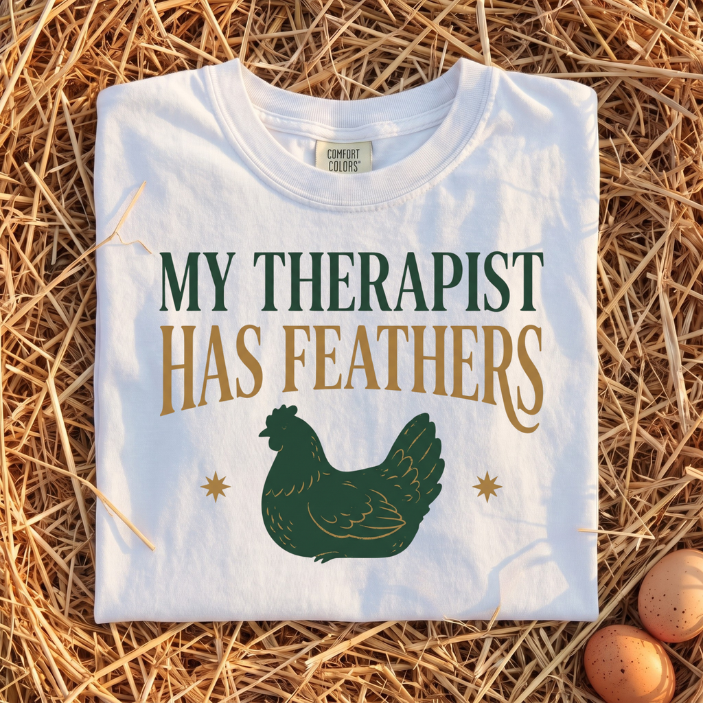 My Therapist Has Feathers T-Shirt