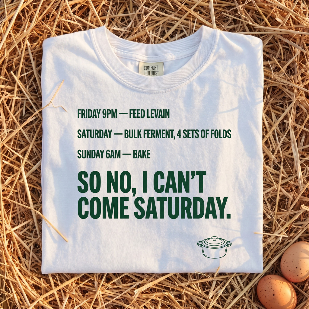 I Can't Come Saturday T-Shirt