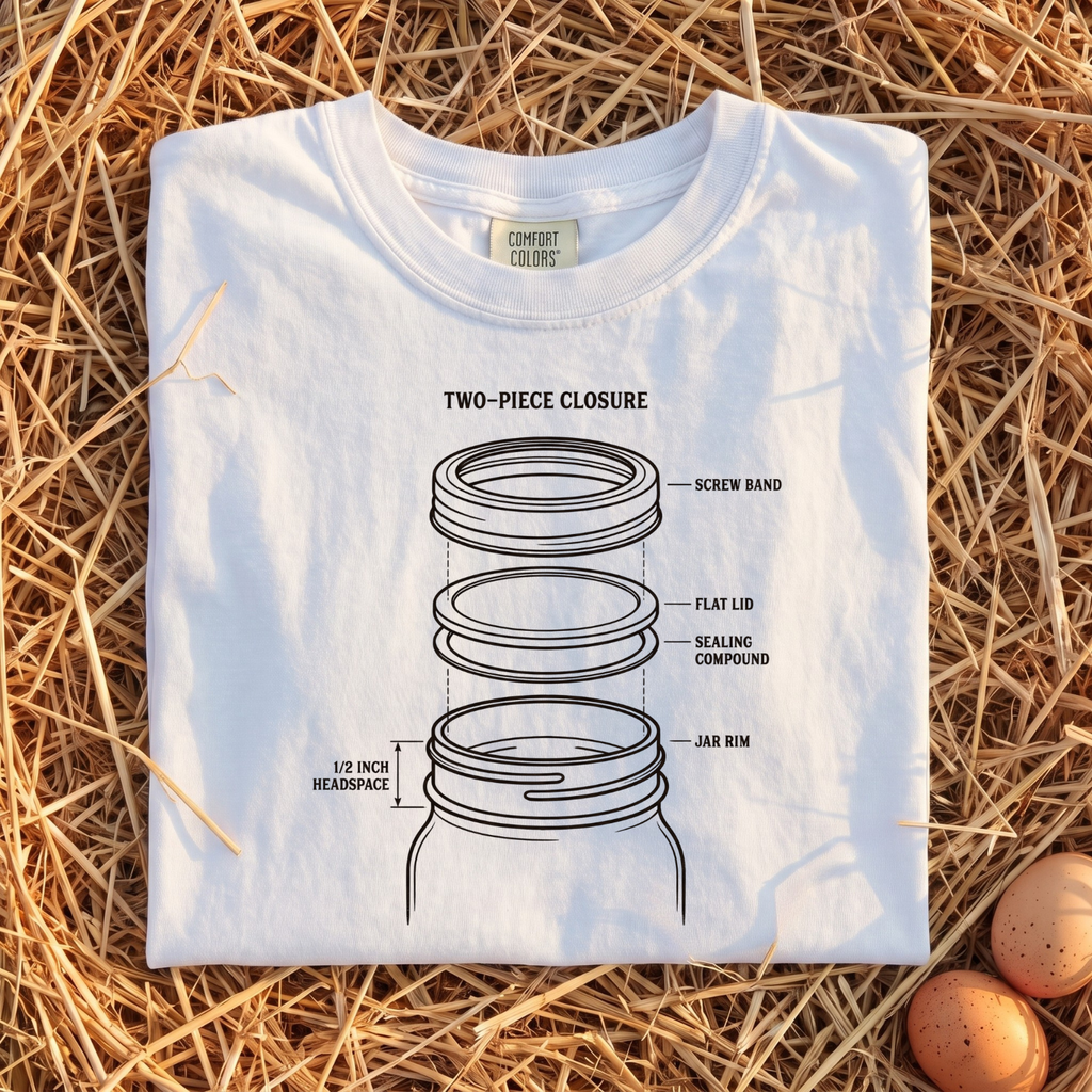 Two-Piece Closure T-Shirt