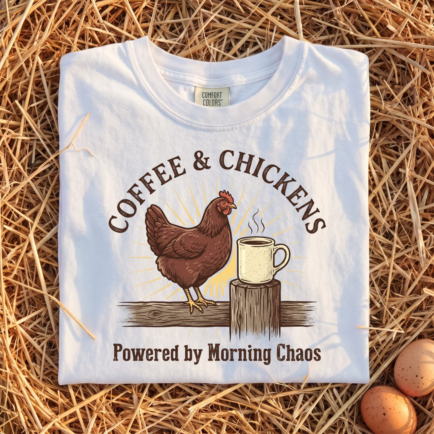 Coffee & Chickens T-shirt