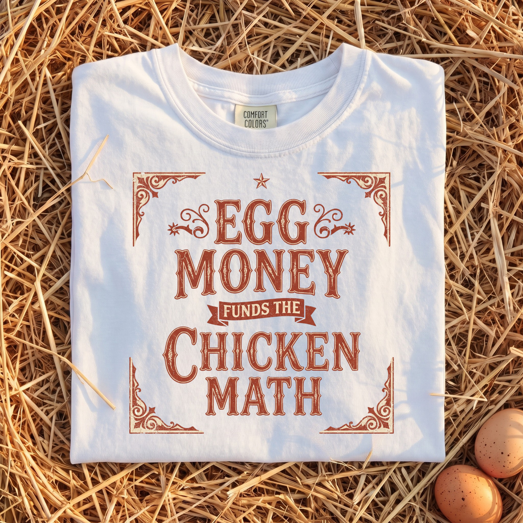 Egg Money Funds The Chicken Math T-Shirt