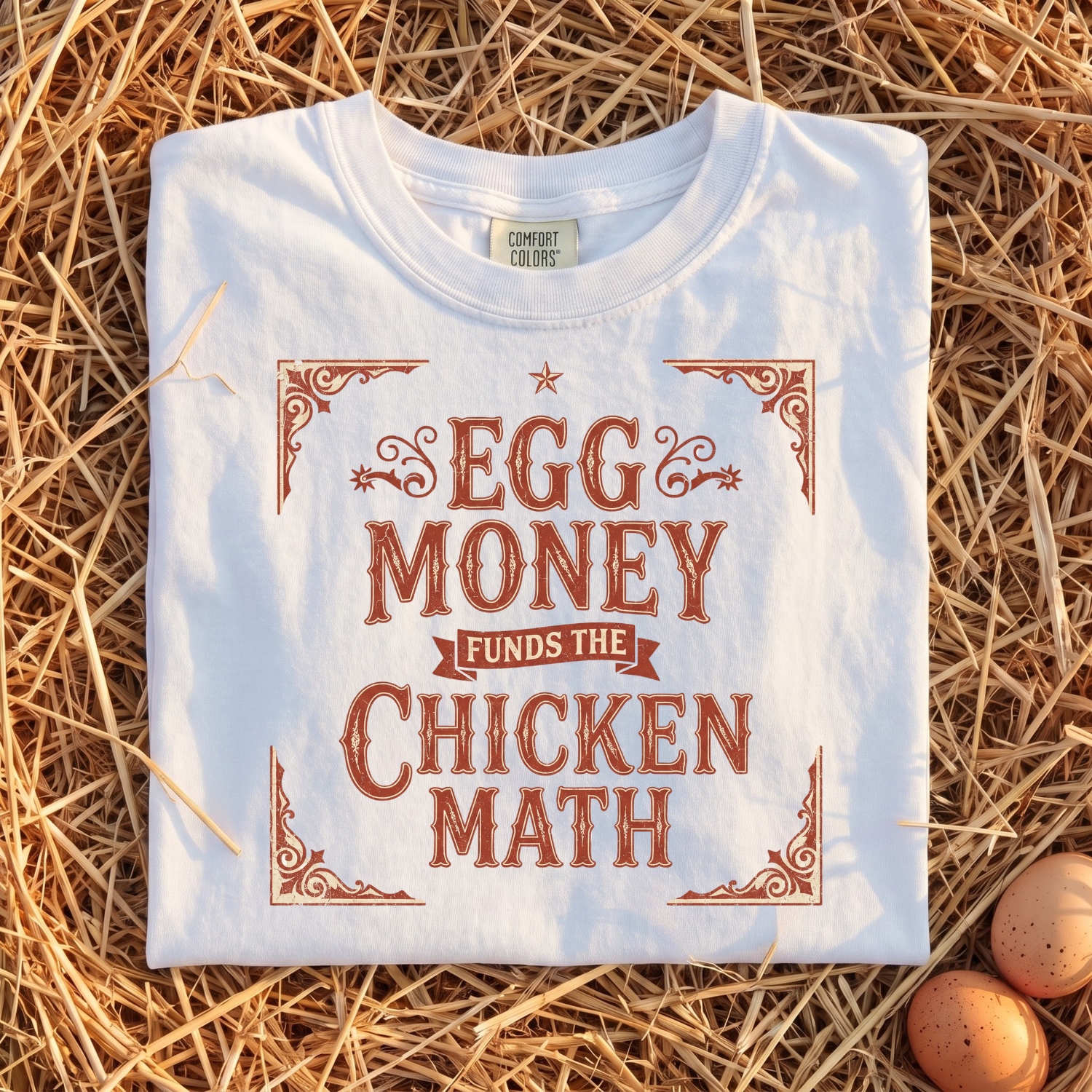 Egg Money Funds The Chicken Math T-Shirt