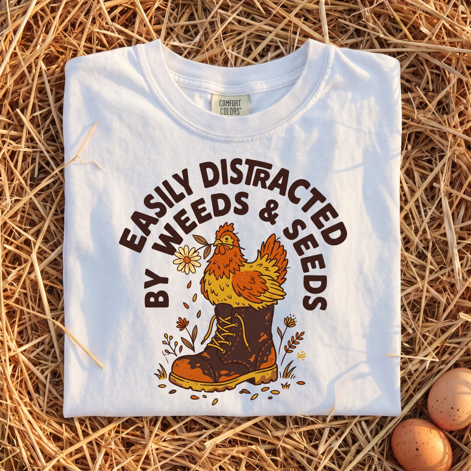 Easily Distracted By Weeds T-shirt
