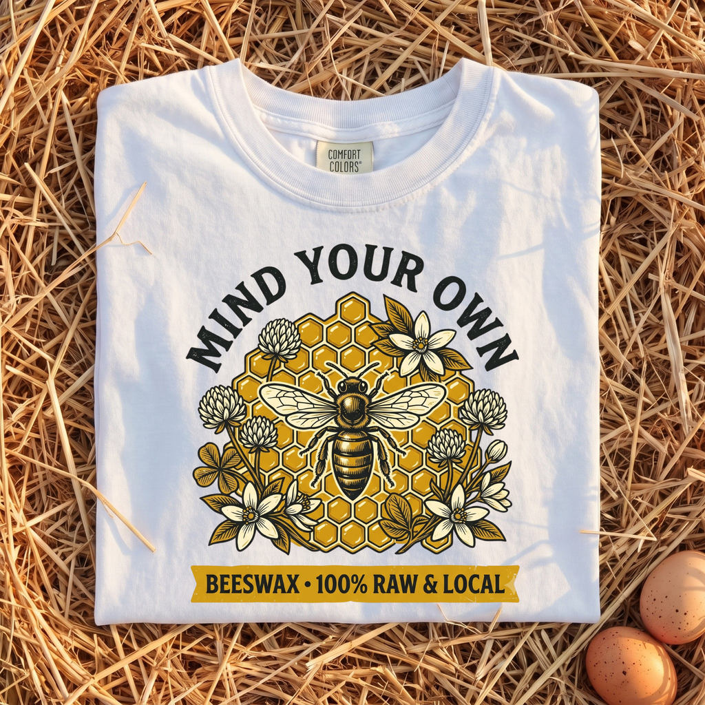 Beeswax 100% Raw & Local T-shirt