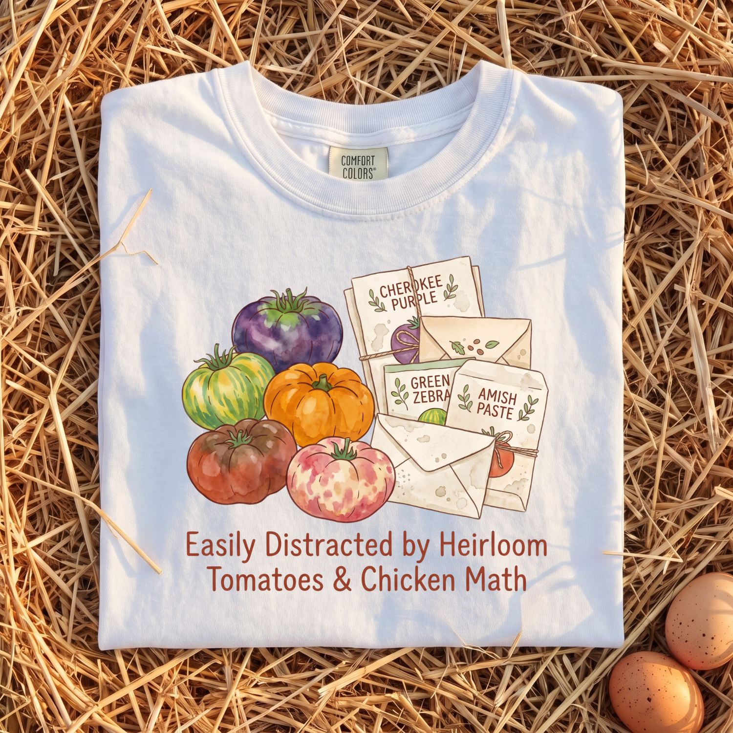 Tomatoes & Chicken Math T-shirt