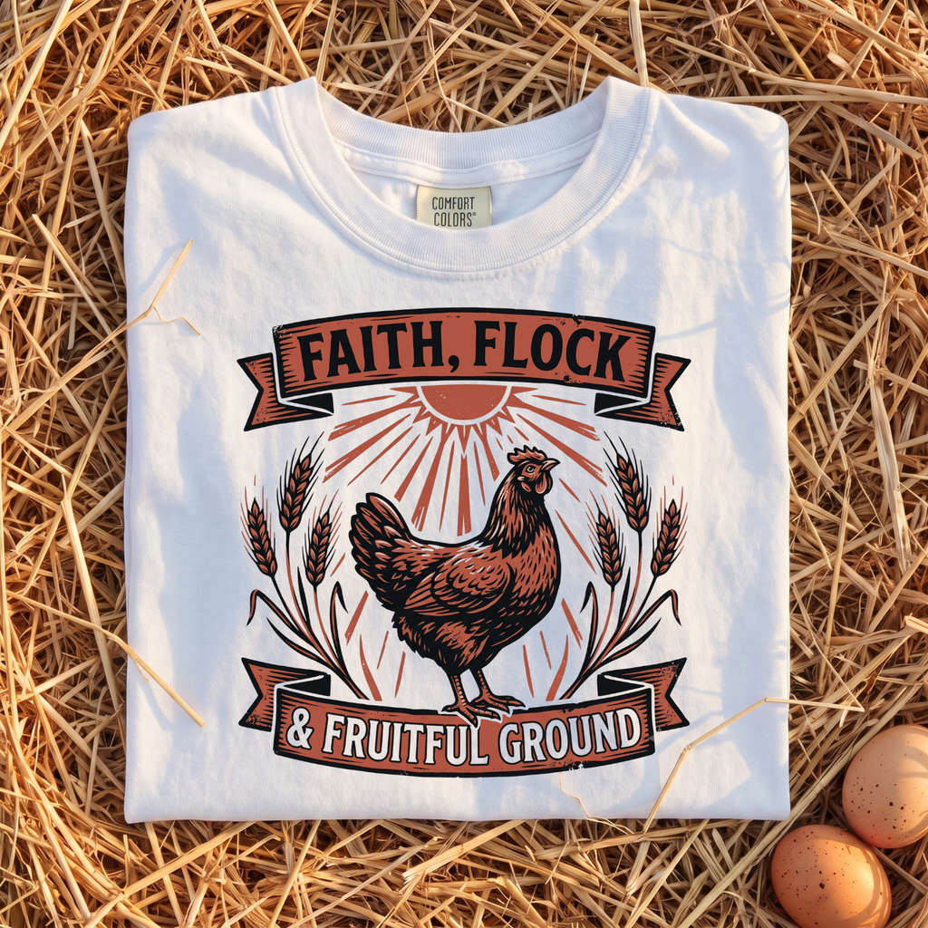Faith, Flock & Fruitful Ground T-shirt